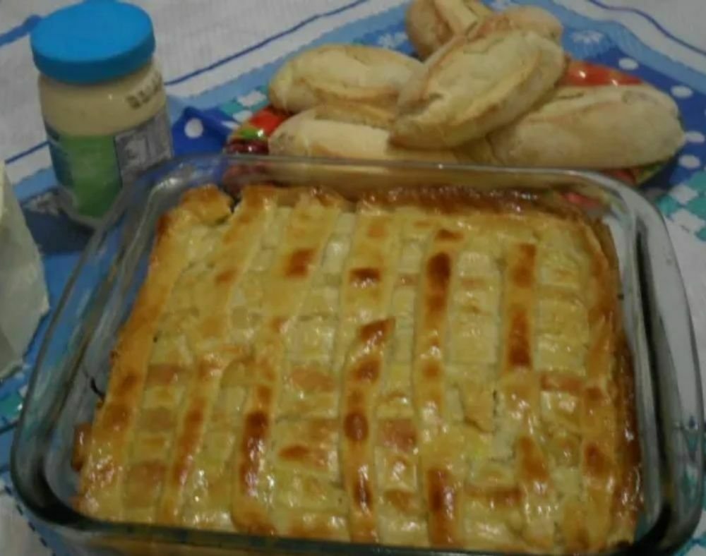 Torta De Frango Massa Podre Vov Zita Receitas