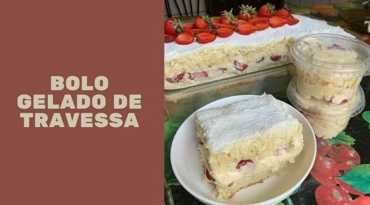 Bolo Gelado De Travessa Vov Zita Receitas