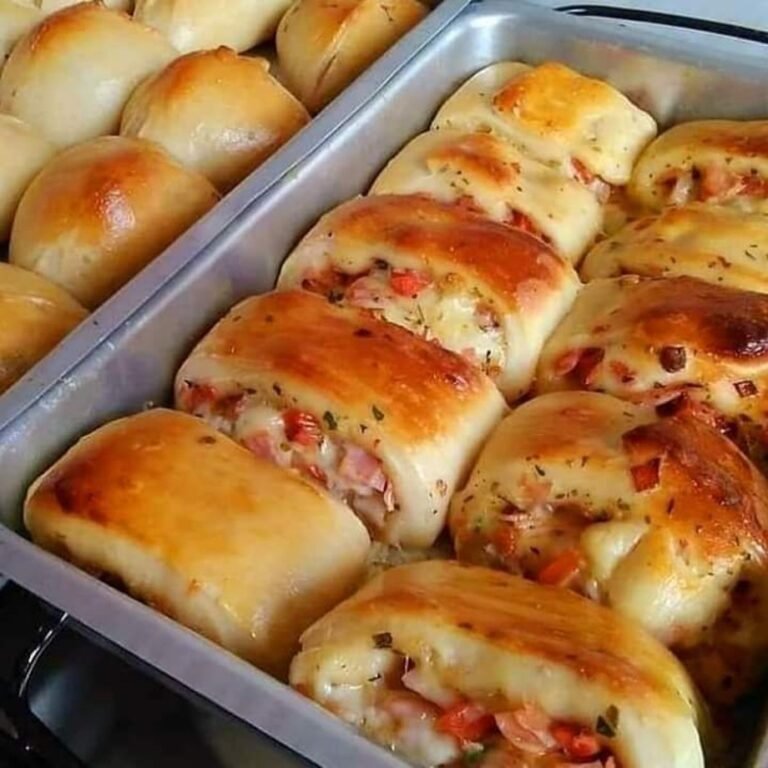 Enroladinho de Presunto e Queijo - Vovó Zita Receitas